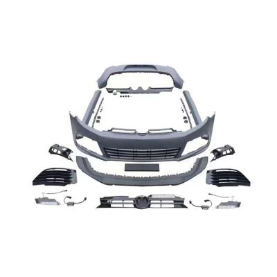 China Factory supply best quality car Front Bumper Lip Post Body Kit For VW Golf 6 pp at R20 2016 - 2008 - 2014 for sale