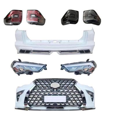 China High Quality PP Body Kits For Toyota 4 Runner 2010-2020 Change To New Style Head Lamp Tail Light for sale