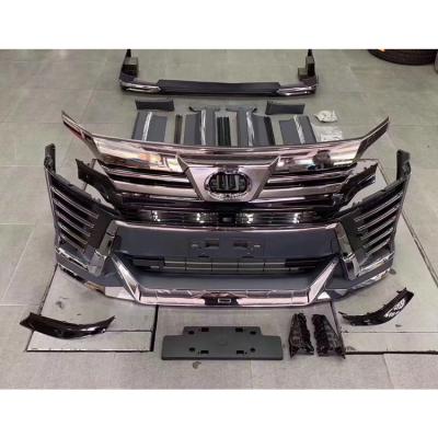 China High Quality PP Body Kits For Toyota Vellfire 2015-2018 Change To ZG+Modellista Front Bumper Grille for sale