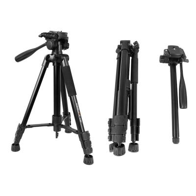 China KINGJOY VT-880 4 Sections Aluminum Cheap Flexible Digital Camera Tripod For Digital Camera for sale