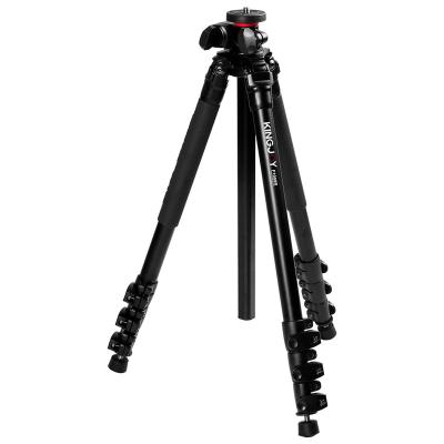 China kingjoy PORTABLE Photography Tripod with Rotatable Center Column Portable Lightweight, 4 Sections Legs Tripod for Phone and Camera for sale