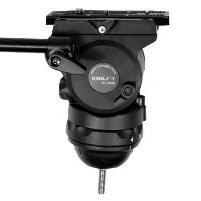 China KINGJOY VT-3550 Professional Video and Bird Watching Pan Tilt Head with Quick Release Plate FOR DSLR Camera Camcorder VT-3550 for sale