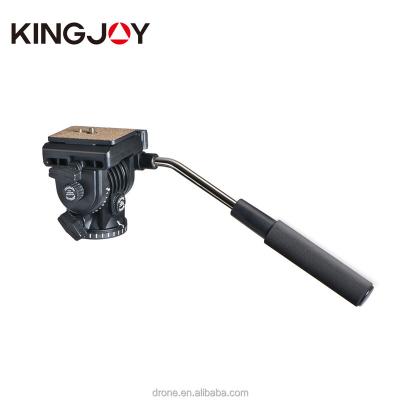 China Zhongshan Kingjoy Hydraulic Dimming Video Camera Head VT-1510 Aluminum Alloy Video Head For Shooting Video Movie for sale