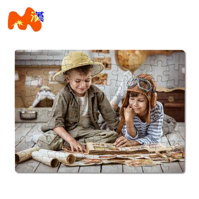 China Blank DIY Sublimation NP16 Paper Jigsaw Puzzle Christmas Gift Personalized Customization Matte Jigsaw Puzzle for sale