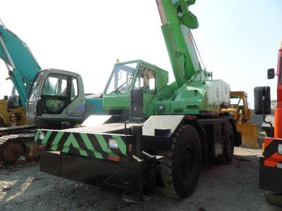 China USED KOBELCO RK250-II Rough Terrain Crane for sale original 25t used kobelco terrain crane for sale