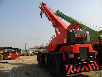 China USED KATO KR-25H-IIIL 25T ROUGH TERRAIN CRANE FOR SALE ORIGINAL JAPAN 25T TERRAIN CRANE for sale