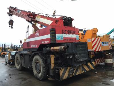 China Original japan Used Kobelco 25 Ton Rough Terrain crane for sale