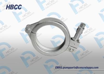 China Concrete pump pipe clamp,clamp coupling, screw clamp for concrete pump for sale