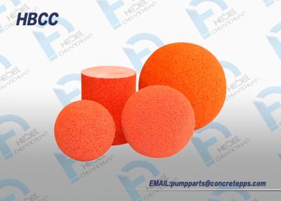 China Good quality concrete wiper ball rubber sponge ball to clean concrete pump pipe for sale