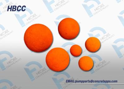 China sponge rubber foam balls cleaning ball cleaning wiper ball to wash pipe for sale