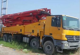 China Good condition low price 46M used Putzmeister concrete pump in 2007 on sale for sale