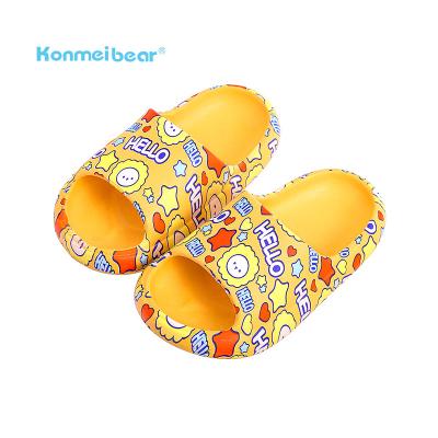 China Massage Manufacturers Point Sell Shoes Bubble Indoor Soft Sole Bottom EVA Kids Slippers for sale