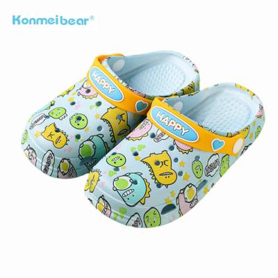 China 2022 New Design Waterproof PVC Kids Sandals Children Animal Flat Sandals for sale