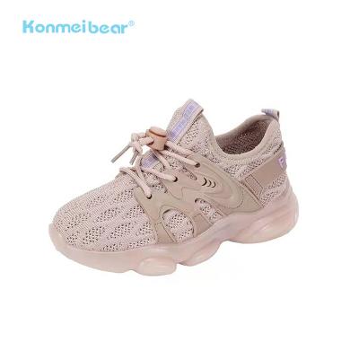 China Ins Round Shape 2022 Newest Style Student Breathable Mesh Girls Spring Kids Casual Sports Shoes for sale