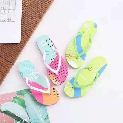 China Fashion Trend Wholesale Price PVC Summer Beach Women Soft Unique Men Flip Flops Thong Slippers for sale