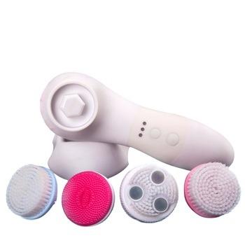 China 2022 BEPERFECT Skin Weight Loss Beauty Machine Sonic Face Brush Facial Massager Beauty DEEP CLEANSING Device for sale