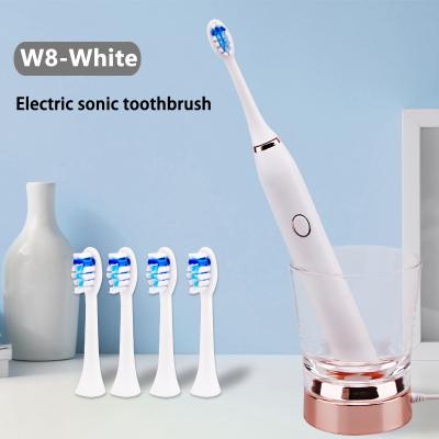 China soft bristle toothbrush for home china manufacturer usb charging toothbrush sonic power whitening toothbrush 235*28mm for sale