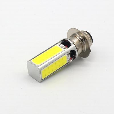 China wholesale highlight H4/P15D/BA20D 18W LED 4 COB motorcycle headlight bulb 2000LM 6000K Hi/Lo beam light 4COB engine lights 4 manufacture for sale