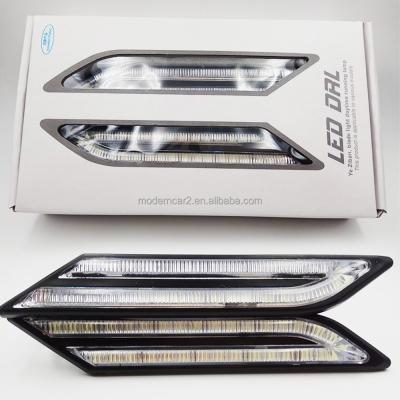 China Super Bright Universal DRL Car DRL Daytime Running Light Blade Turn Signal LED Daytime Running Light Drl Damper Universal for sale