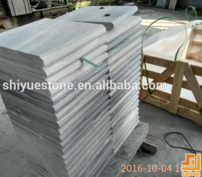 China Wall Cloudy Gray Marble Natural Stone Pool Facing for sale