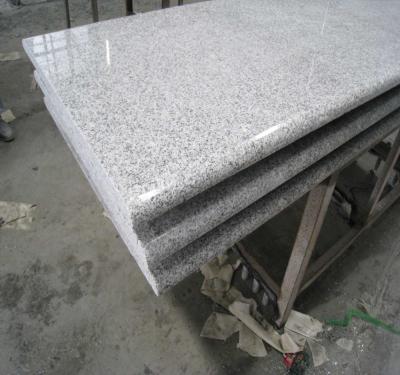 China Floor Stairs Gray Polished Granite Flooring Sliding Stairs / Granite Non - Step Tile g603 for sale