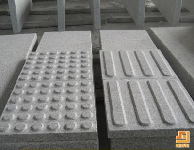 China Walkway Covering Granite Touchpad , Blind Road Stone for sale