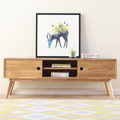 China Modern Simple Designs Solid Wood TV Stand Solid Wood Cabinet for sale