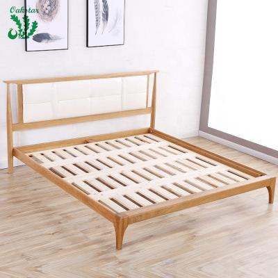 China Luxury Futuristic Modern Bed Frame King Size Wood Bed View for sale