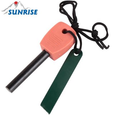 China Outdoor Fire Starter Rod 83008A#Emergency Friction Survival Gear Fire Starter for sale