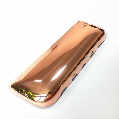 China Copper Mirror Polished Show Case Shell Copper Cover Stamping Deep Drawing Processing for sale