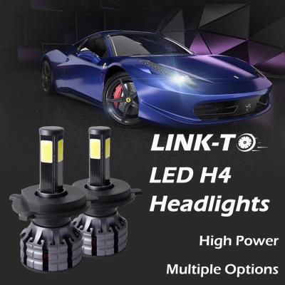 China LINK-TO 360 4 Sides 48W 9007 High Power LED H4 Headlight H13 9004 Universal Car LED Headlights 14000LM 360 Degree LED Headlight Bulb for sale