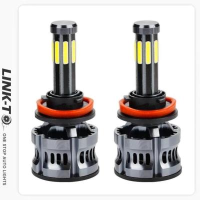 China Sale 12v 24v 24W 9006 H7 Car Headlight Bulb H4 50w 6000k Side Warm White Headlamp LINK-TO 360 8 48W H11 9005 Led No Error Canbus for sale