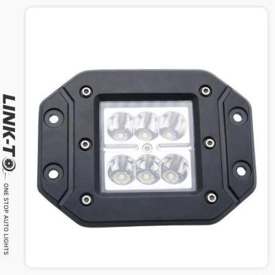 China LINK-TO 3Inch 18W 6LED LED Work Light Square Light Factory Price Die-cast Aluminum Auto Lighting System For Offroads Cars Truck Motorcycle for sale