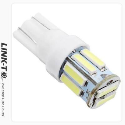 China LINK-TO T10-7020-10SMD Normal Bright Multi Color EtW5W 12V W5W Auto Wedge Parking Lights Parking Lights Multi White for sale