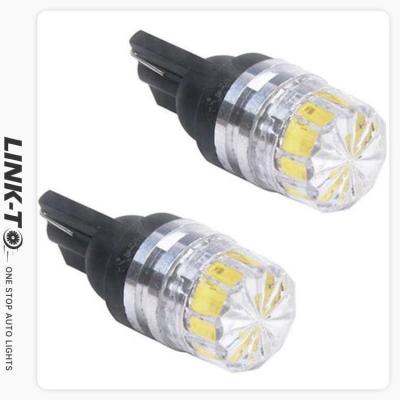 China LINK-TO T10-5630-2SMD Car Normal Bright 2smd Concave Lens T10 W5w 3w Width Lights Interior Signal Lamp T10 5730 for sale