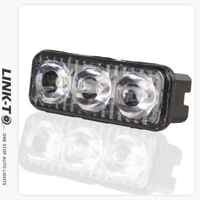 China Aluminum Auto and LINK-TO Motorcycle Led Light 3LED 15W Daily Working High Power Refurbished Motorcycle Auto Running Light for sale