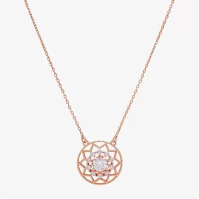 China Regal 18kt Yellow Rose Gold Pendant Necklace for sale