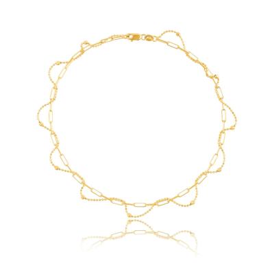 China Bespoke 18K Gold Anklets: Personalize with Your Name and Initials for sale