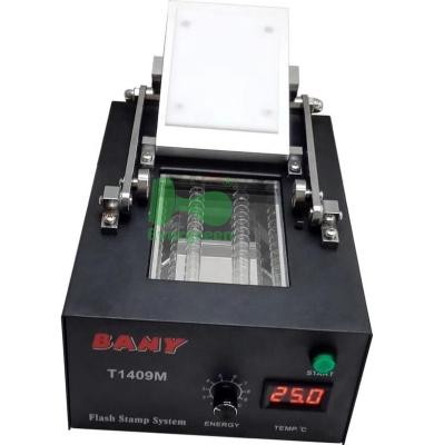 China Compact Flash Stamp Machine , Pre Inked Stamp Machine B1409M With Temperature Controller for sale