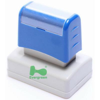 China DIY Office Stuff Pre Inked Instant Stamp Double Foam Custom Date Stamps for sale