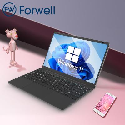 China Cheap Super Slim Laptop 14.1inch CPU Intel Z8350 Windows10 1366*768 US Layout Keyboard Include Mouse And Mouse Pad As Gift for sale