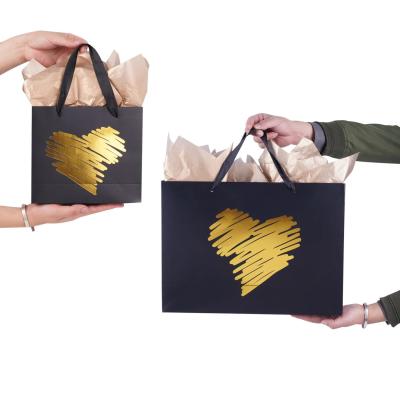 China Extra Large Zhejiang Custom Logo Heavy Duty Tote Shopping Boutique Gift Paper Bag for sale