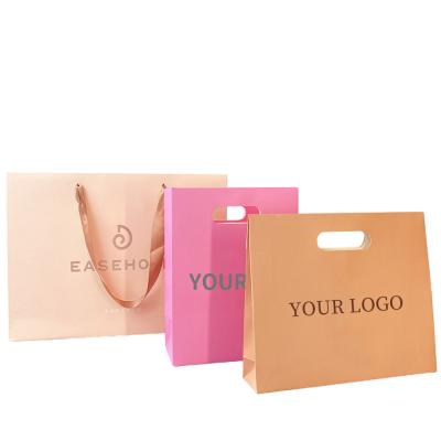 China Custom Order Logo Luxury Gift Shopping Paper Bag with Your Own Logo Other Gift Craft for sale