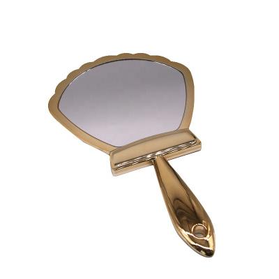 China A Customized Custom Cosmetic Decorative Side Handle Shell Mirrors Side Handle for sale