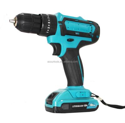 China High quality machine tools screw driver electric cordless drill with best price 10MM for sale