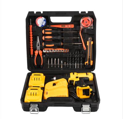 China 18v cordless lithium power drill combo tool kit set 10MM for sale