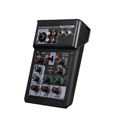 China New 4 Channels Stage Effect 3 USB Multifunctional Interface Audio Studio Sound Card for sale