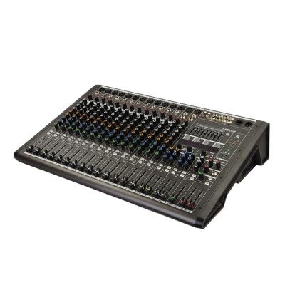 China 2x24 Bit 16 Channel Powered Mixer Console OEM for sale