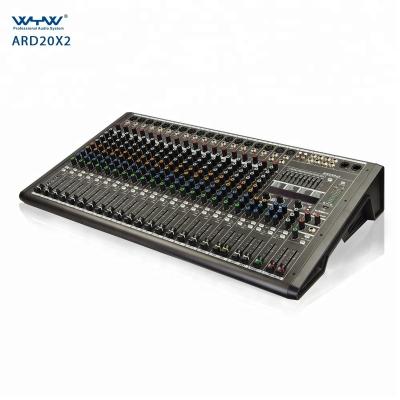 China 20 Channel MP3 Power Recording Mixer ARD20x2 for sale