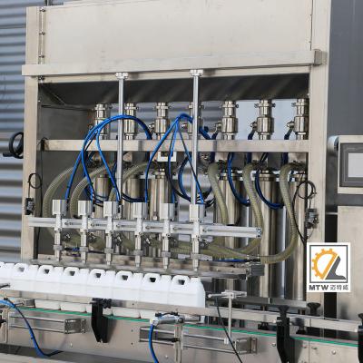 China High Quality MTW 4 Head Liquid Chemical Right Engine Making Filling Machine Automatic Liquid Oil Filler for sale